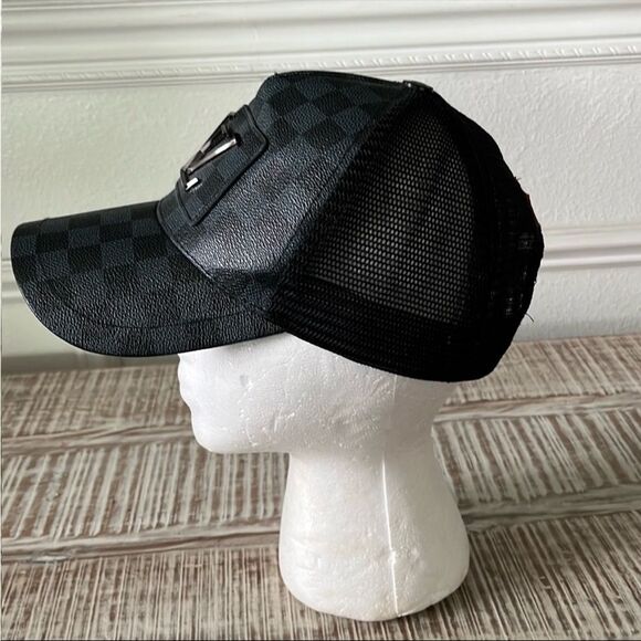Fashion Black Checkered Hat main image 3